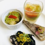 260331846 - 前菜 4種類盛り合わせ