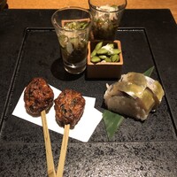 魚匠 銀平 道頓堀店 - お通し