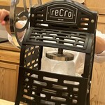 馬車道 大かわ - 手動かき氷製造機