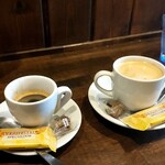 レストラン ボンジョリーナ - エスプレッソとカプチーノ