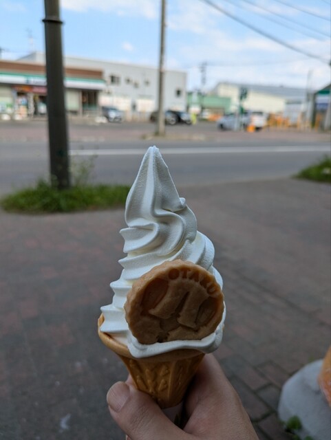 クリームハウス - 小樽（ソフトクリーム）の写真