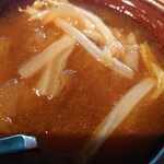 膳處漢ぽっちり - 細切り白菜が下にいます