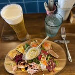 Dietro i tempi - 前菜とBの素敵な光景を真上から