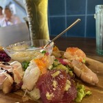 Dietro i tempi - 前菜のさかなエリア