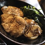 ヨコクラうどん - 鶏チャーねぎ炙油うどん