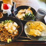 ヨコクラうどん - 最強の三点セット
