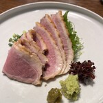 かわ名 - 津軽鴨のロースのたたき