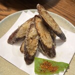 かわ名 - 炊きごぼうの唐揚げ