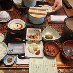 会津東山温泉 向瀧 - 朝食の始まり