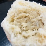 こひる庵 - 味見氷の中にはコーヒークリーム！