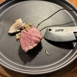 HIGASHITANI  - 猪のロース 猪の唇 いちじくソース