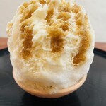 こひる庵 - 味見氷　ハニーティーラテ　200円