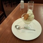 ロイヤルホスト - Wチョイスアイスのバニラです。