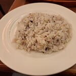 ロイヤルホスト - 雑穀米です。