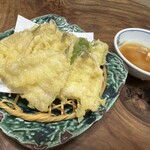 寿司満 - キスの天麩羅 650円