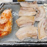 豚たん 天満本店 - サムギョプサル③