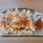 麺屋 武嗣 - ピリ辛ペッパーチーズ餃子　600円