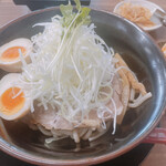 麺屋 武嗣 - 料理写真:石焼き辛味噌つけ麺　DX  1,300円　麺