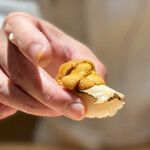 鮨 一幸 - 由良の赤ウニと鮑