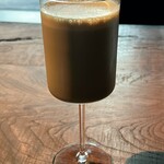 松葉屋茶寮 - 焙じ茶ラテ①