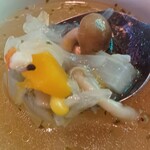 森のレストラン BOSCO - スープ、具沢山