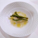 anchoa - Tapas①：ウスバハギ／サルサベルデ／冬瓜〈相模湾魚介スペシャルコース〉