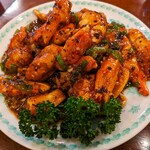 260380454 - 豆鼓清蟹(ワタリガニの黒豆炒め)