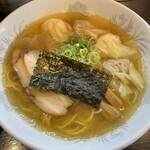 支那そば かつみ - 特製ワンタン麺　白