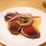 スパゲッティ専門店 とすかーな - 炙りカツオのカルパッチョ