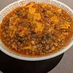 茶禅華 - 麻婆豆腐。別途料金で追加できる締めです。