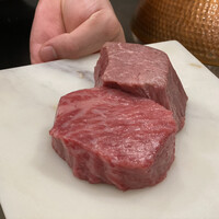 mahoroba 鉄板 心斎橋 - こちら２人前です