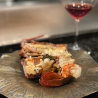 mahoroba 鉄板 心斎橋 - 伊勢海老