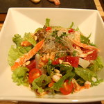 すし京辰 - シーフードサラダ（前回の写真と殆ど同じですね。流石です）