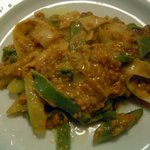 イル・ラメリーノ - 自家製２色パスタ　生ウニ　松の実　カルボナーラ仕立て　レモン汁