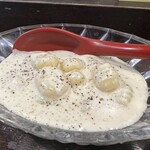 金町製麺 - ニョッキのゴルゴンゾーラクリーム　450円