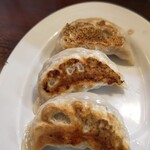 麺の風 祥気 - ジャンボ餃子3個￥350