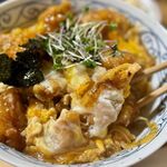 お食事処かまの - 親子丼（ごはん大盛り無料）　1300円