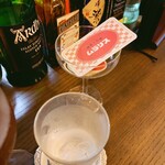 喫茶とお酒ムラリス - お冷＆ショップカード