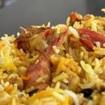 インデアンレストラン  ニューミラ - エビのエキスの染み出した味の素が全体に行き渡っていてよかった