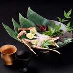 越前かに料理 鹿島 - [かに]   ズワイがにの刺し