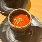 焼肉 犇 - 夏野菜のミネストローネ