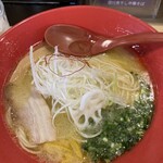 鶏一心 - 海鮮塩だれ鶏白湯830円