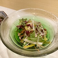 銀座すし嘉 - サラダ