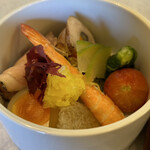 中華そば麦右衛門 - 具材は懐石コース