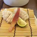 中華そば麦右衛門 - 今年の鱧もピチピチ