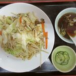 大谷家 - チャーハンスープがついて　ソース味