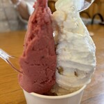 手作りアイス 花茶 - 