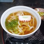三七十庵 - ミニかけうどん