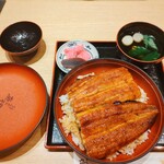 炭焼きうなぎの魚伊 阪神梅田レストラン - 