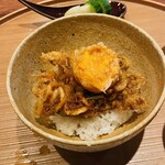 旬彩天 つちや - かき揚げ丼